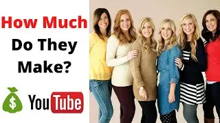 How Much Does Six Sisters' Stuff Make on youtube