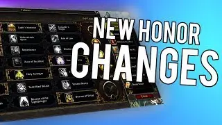 BIG HONOR TALENT CHANGES IN BFA! - WoW Legion 7.3.5