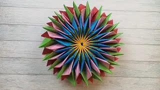 Magic Star paper DIY. Origami Magic Ball. Magic Fower paper DIY. Paper Crafts