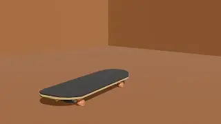 A Year of Learning Blender Day 13: Skateboard