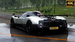 Pagani Zonda Cinque Roadster Gameplay | Forza Horizon 5 (4K 60FPS)