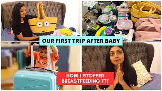 தமிழில்: Packing Travel Bag for Baby | why did I stop Breast feeding soon | Baby + Mom essentials