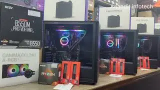 4 Custom PC's Build AMD Ryzen 7 5700G &.Msi B550M Pro -VDH WiFi Anandit infotech Bangalore 560002👍