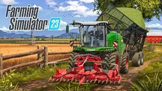 Corn Harvesting & Make Cahff In Fs23 | Farming Simulator 23 Gameplay | Timelapse 