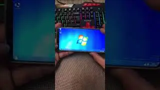 How to Enjoy Windows 7 ON Android Phone and Tablet for free#windows7 #windows #androidtips #shorts