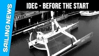 IDEC - Jules Verne Trophy - Before the start with Claude Breton
