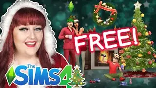 Did you know there's a FREE Holiday pack for The Sims 4? 🎄
