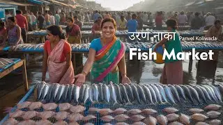 Uran Naka Fish Market latest video | Fresh Fish & Prices | Panvel Koliwada #fishing #fishmarket