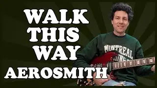 Aerosmith | Walk This Way | Guitar Tutorial Main Riff