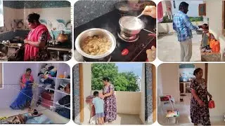 ఇంట్లో కూరగాయలు ఏమి లేనప్పుడు ఇలాంటివి chesthu ఉంటా| మీల్మేకర్కిచిడి చేశాను#vlog నా ఉదయం routine