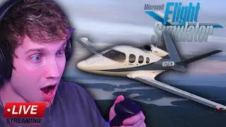 Snowy Flight | Microsoft Flight Simulator  (13/31 days streaming in December)