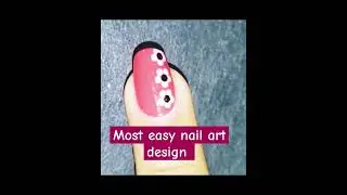#/most easy nail art designs #doting design #trendingshorts