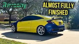 Wrapping My Honda Civic Si | Part #5