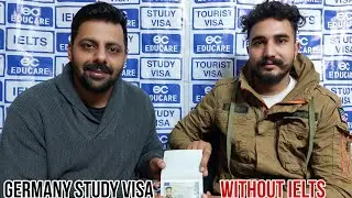 ARUN GERMANY VISA WITHOUT IELTS #germany #studyvisa #withoutielts #educareacademy #khanna