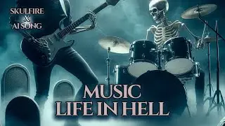 Epic Instrumental Rock for Gaming - Skullfire AI Song