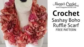 Sashay Boho Ruffled Scarf - Right Handed