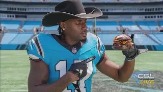 Panthers offering sandwich inspired by WR Xavier Legette's backwoods cuisine