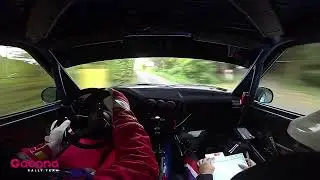 2022 Tarmac Masters Rally Radk&oacute;w OS3 Niwa Szymon Lewandowski Karolina Baćkowska BMW E30 318IS Gabona