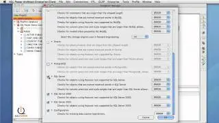 Data Model Validation in SQL Power Architect Enterprise