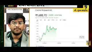 #Defence Sector Today News Cochin shipyard Today Target Market Bullish pattern#Technical Analysis 
