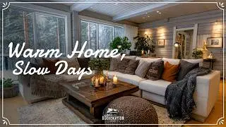 Cozy Winter Home Decor Using What I Already Have | Slow Living Vlog ❄️🤍
