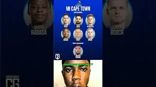 Mi cape Town retained player list #cricket #micapetown #sa20 #cricket