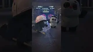 Panda party time🥂 #youtubeshorts #panda #pandagang #chubbypanda