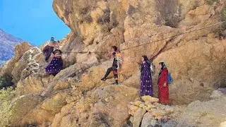A Journey Through the Mountains: Daily Life of a Nomadic Family 🐏🏔️