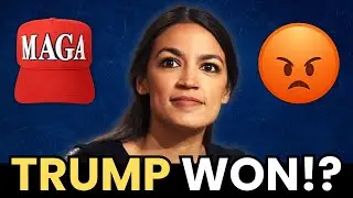 Смотрите, как AOC переходит от ВОСТОРГА к РАЗРУШЕНИЮ на The Election