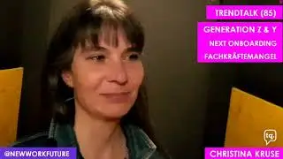 🎯 Christina Kruse - #Trendtalk (85) zum Thema 