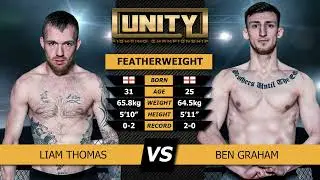 UNITY Fighting Championship - Liam Thomas v Ben Graham