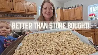 Never Buy Granola Again! (Healthy & Crunchy) 🥣