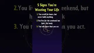 5 Signs You&rsquo;re Wasting Your Life &ndash; Fix It Now