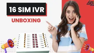 16 SIM IVR MACHINE UNBOXING || A4E1 SOFTWARE SOLUTIONS || MULTI CHANNEL IVR #ivr #callcenter