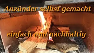 Anzünder selber machen