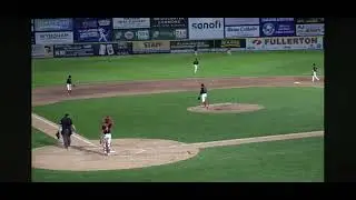 Left center double at TD bank ballpark 
