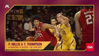 Gopher Sports Cub Foods Plays of the Week: Jan. 16-23