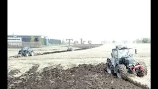 Pløying i Trondheim | Case , Valtra & New Holland