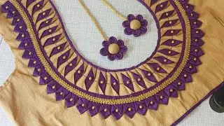 Blouse back neck design new model || blouse cutting and stitching || blouse designs
