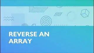Reverse an Array in O(1) Space | Two Pointer Approach | DSA in Swift