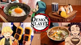 24 Horas Comiendo Solo la Comida Favorita de Tanjiro | Cocina Real de Kimetsu No Yaiba Demon Slayer
