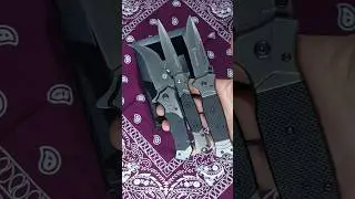 Unboxing of three attractive black military knivesknife#Shorts#YouTubeShorts#Trending#Viral#HowTo