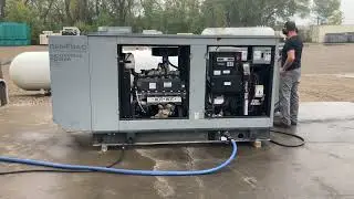 50 kw Generac Natural Gas / Propane Generator SN 9882176 Video 4 - Abraham Generator Sales Co.