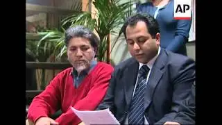 Presser following release of Mirza Tahir Hussain from Pakistani jail after 18 years