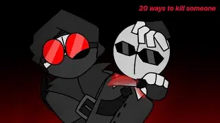 FW/BW &mdash; 20 ways to kill someone // Remake! // Madness Combat
