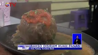 Bikin Ngiler! Inilah Bakso Lava Marapi yang Diisi Saos dan Cabe dengan Disiram Kuah Panas #BIS 20/09