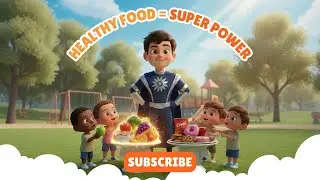 Healthy Food for Kids | Fun Learning with Captain Spark - Kids cartoon story
