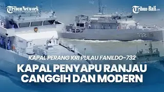 Detik-detik Kapal Canggih dan Modern TNI AL, KRI Pulau Fanildo-732 Operasi Ranjau Bawah Laut