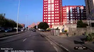 0238 SPAIN Cantabria - Soto de la Marina - Santander - Street View Car 2014 Driving through