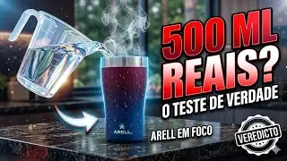 500 ML NO COPO ARELL: VERDADE OU MITO? Teste Simples, mas efetivo.